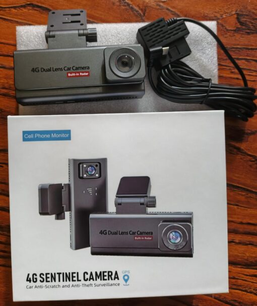 Premium Sentinel 4G Duo Lens Car Camera – Reliable Smart Dash Cam
