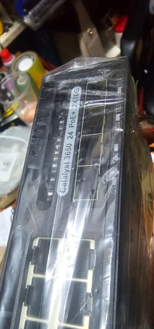 Premium Cisco Switch 3650 24Port PoE – Reliable Network Power